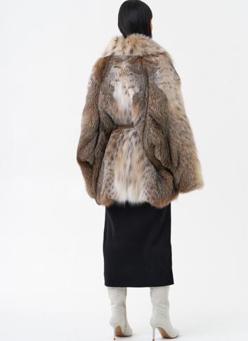 Шуба из рыси