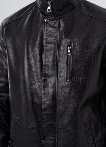 Мужская куртка из натуральной кожи 