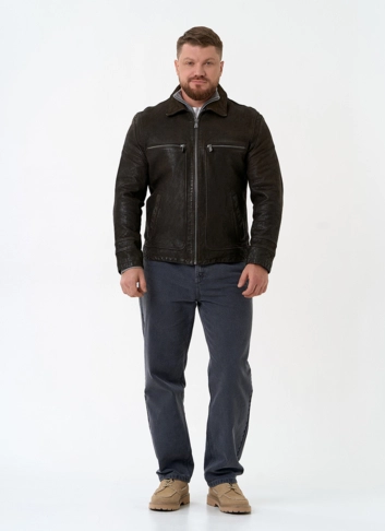 Мужская куртка из натуральной кожи