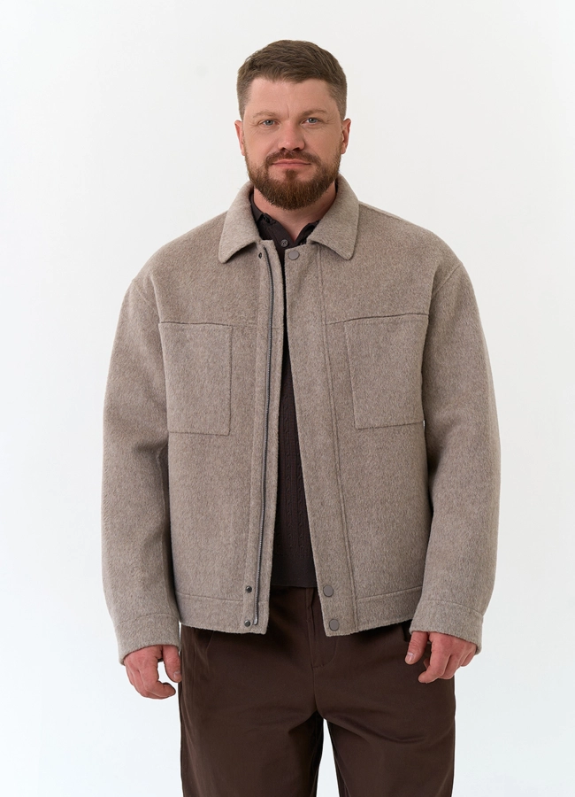 Мужское пальто модель № 33405 в кредит фото